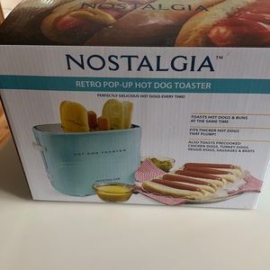 Nostalgia hot dog toaster